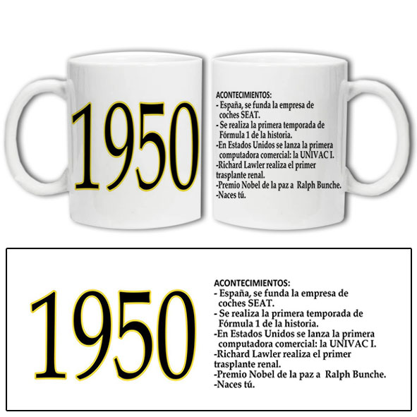 Taza acontecimientos