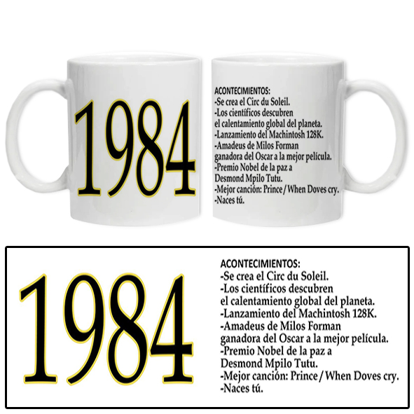 Taza acontecimientos