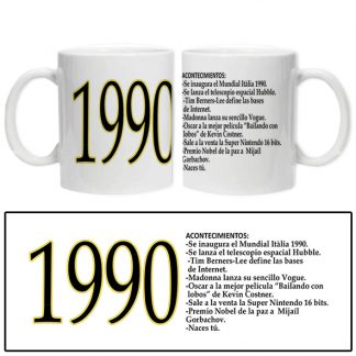 taza acontecimientos 1990