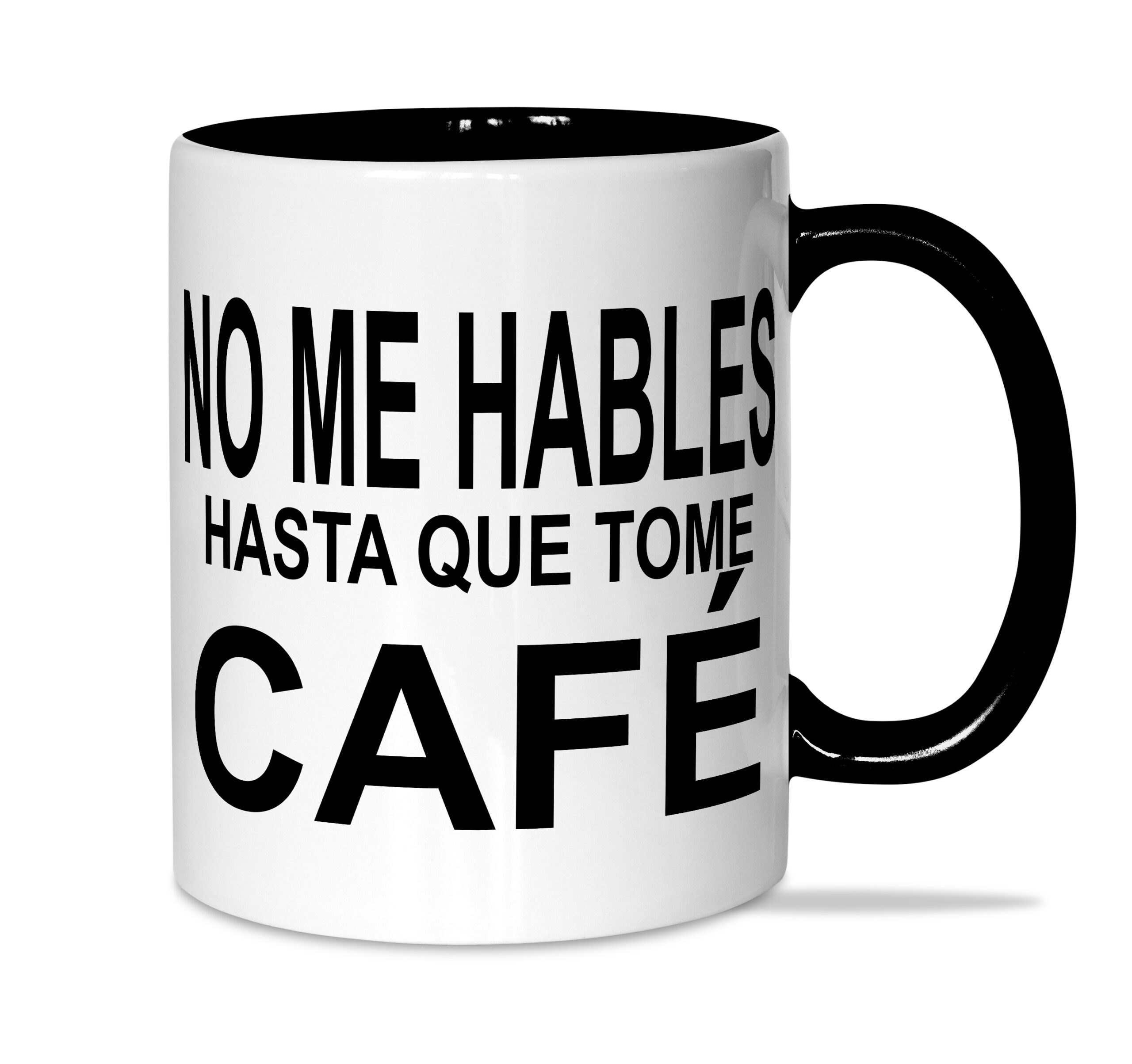 "No me hables hasta que tome café"