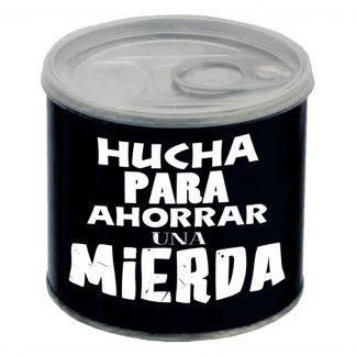 hucha para ahorrar una mierda