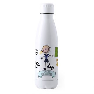 Botella Aluminio Grande "La mejor futbolista"