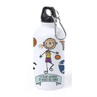 Botella Aluminio Pequeña "Mejor jugadora de Basket"