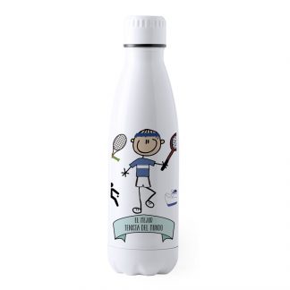 Botella Aluminio Grande "El mejor tenista del mundo"