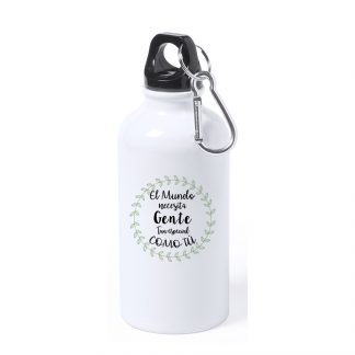 Botella Aluminio Pequeña "Gente Especial"