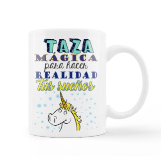taza: taza mágica