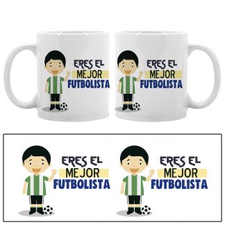 Taza "Futbolista"