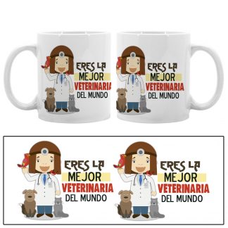 Taza "Veterinario/a"