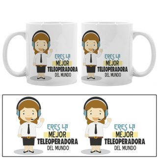 Taza "Teleoperador/a"