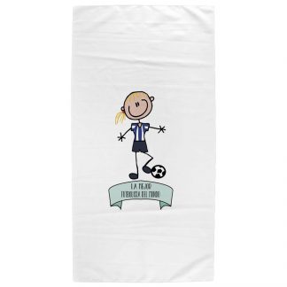 Toalla "La mejor futbolista"
