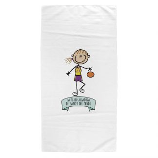 Toalla "Mejor jugadora de Basket"