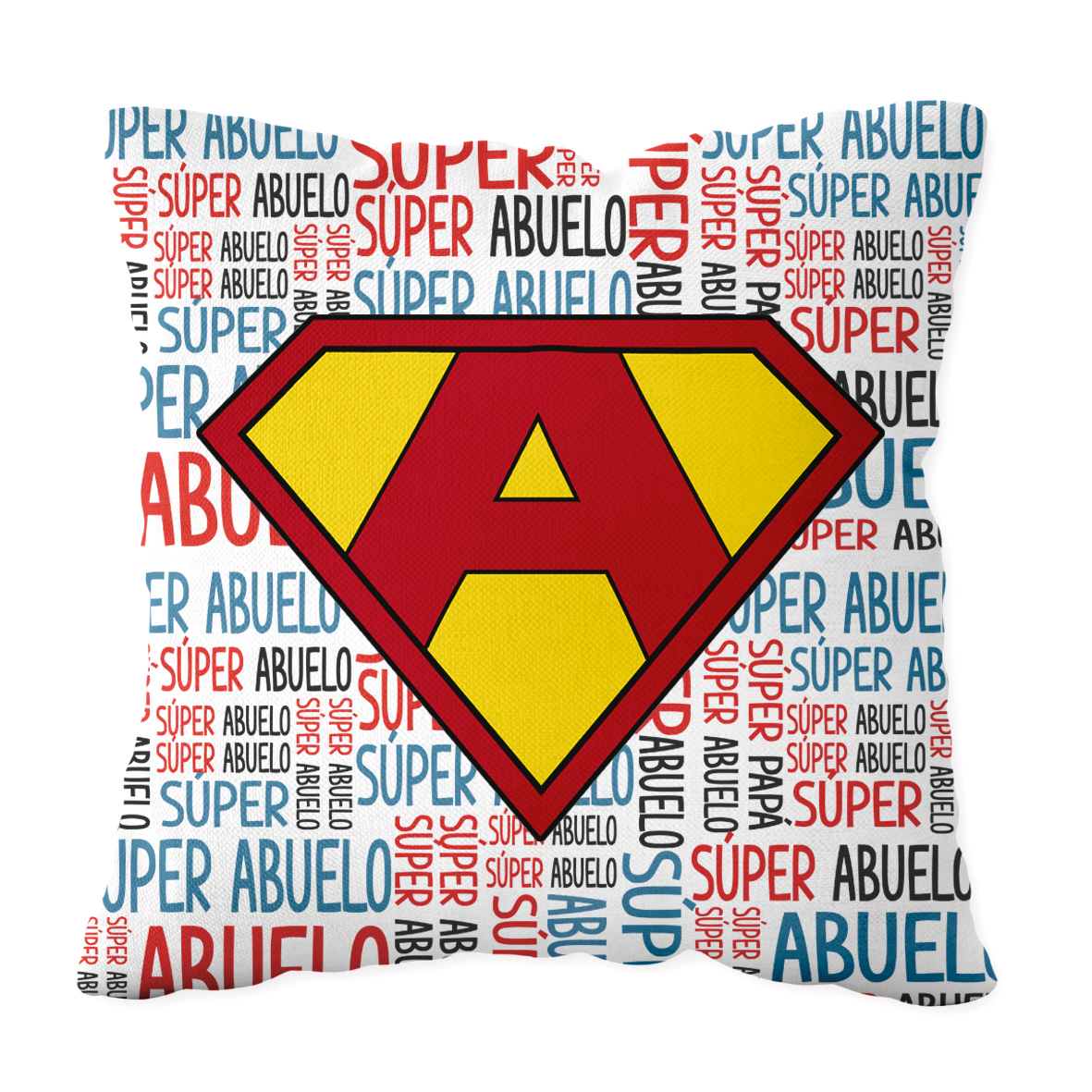 Cojín poliéster: "Superabuelo"