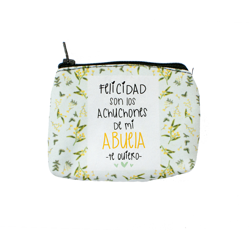 monedero felicidad son los achuchones abuela