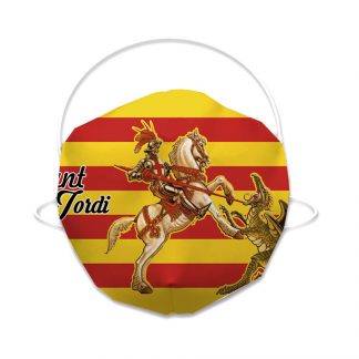 mascarilla Sant Jordi i el drac