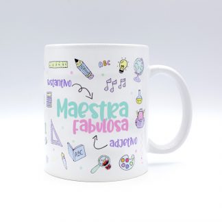 taza fin de curso maestra