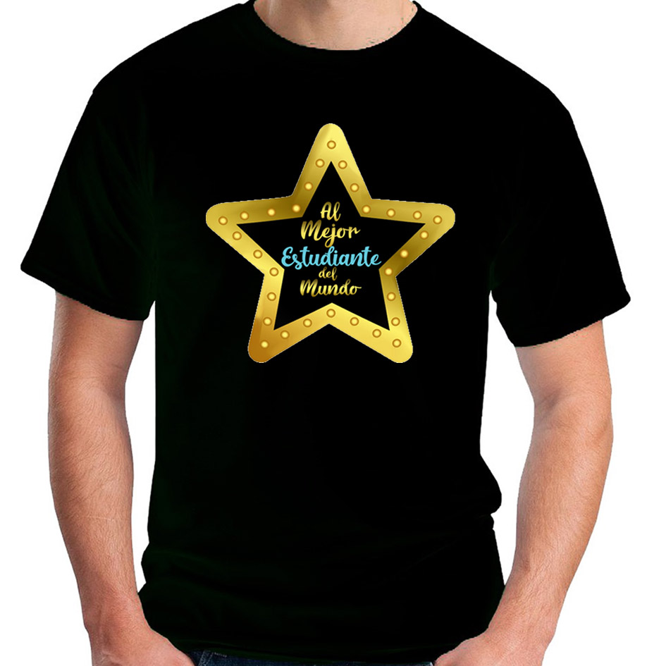 Camiseta Negra Adulto