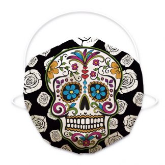 Calavera rosas