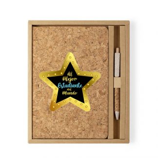 Libreta y bolígrafo