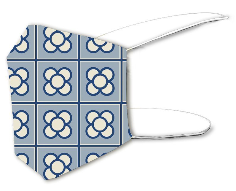 Flor de Barcelona azul - Imagen 2