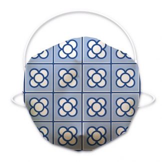 Flor de Barcelona azul