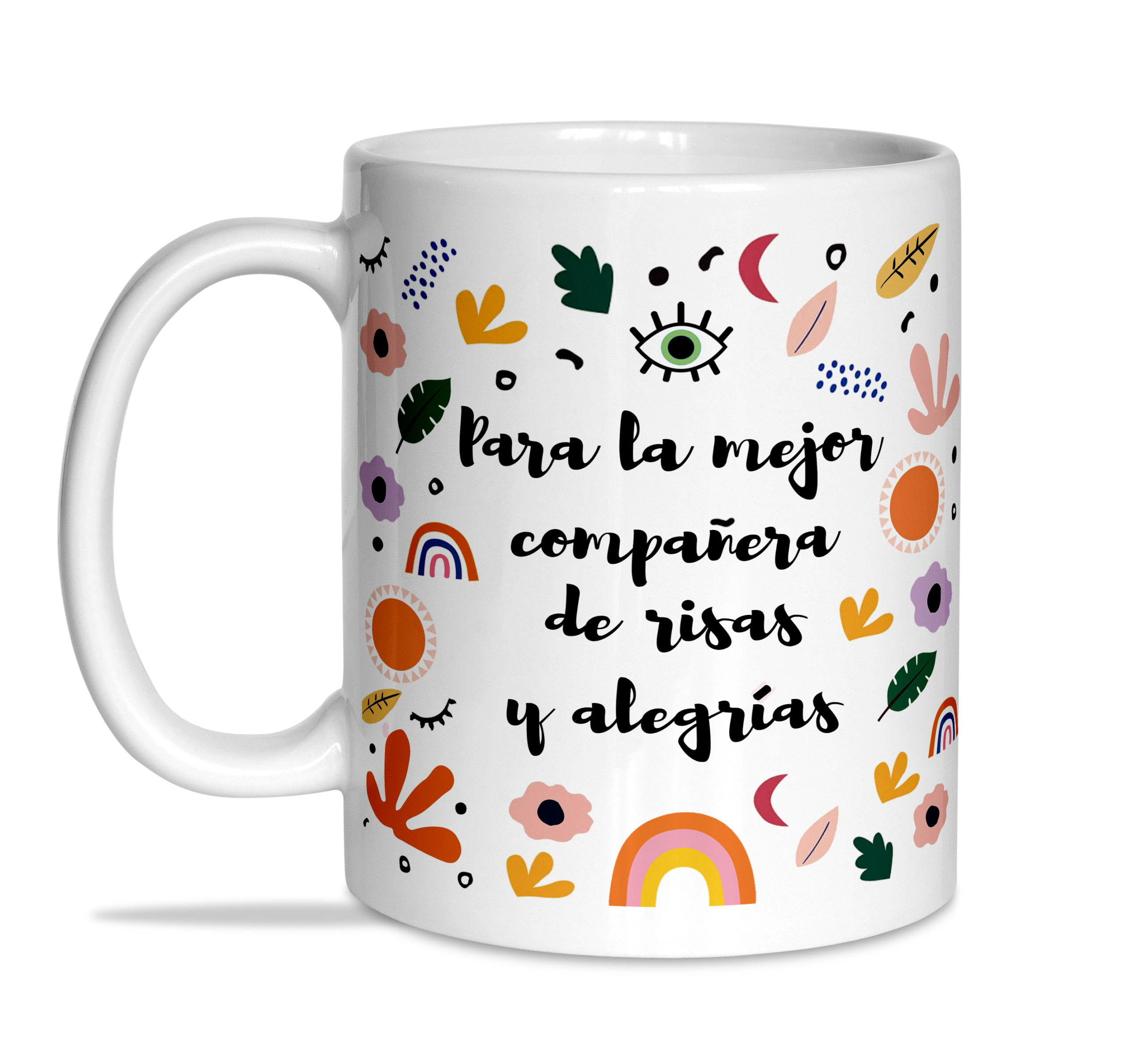 Taza: "Te quiero amiga"