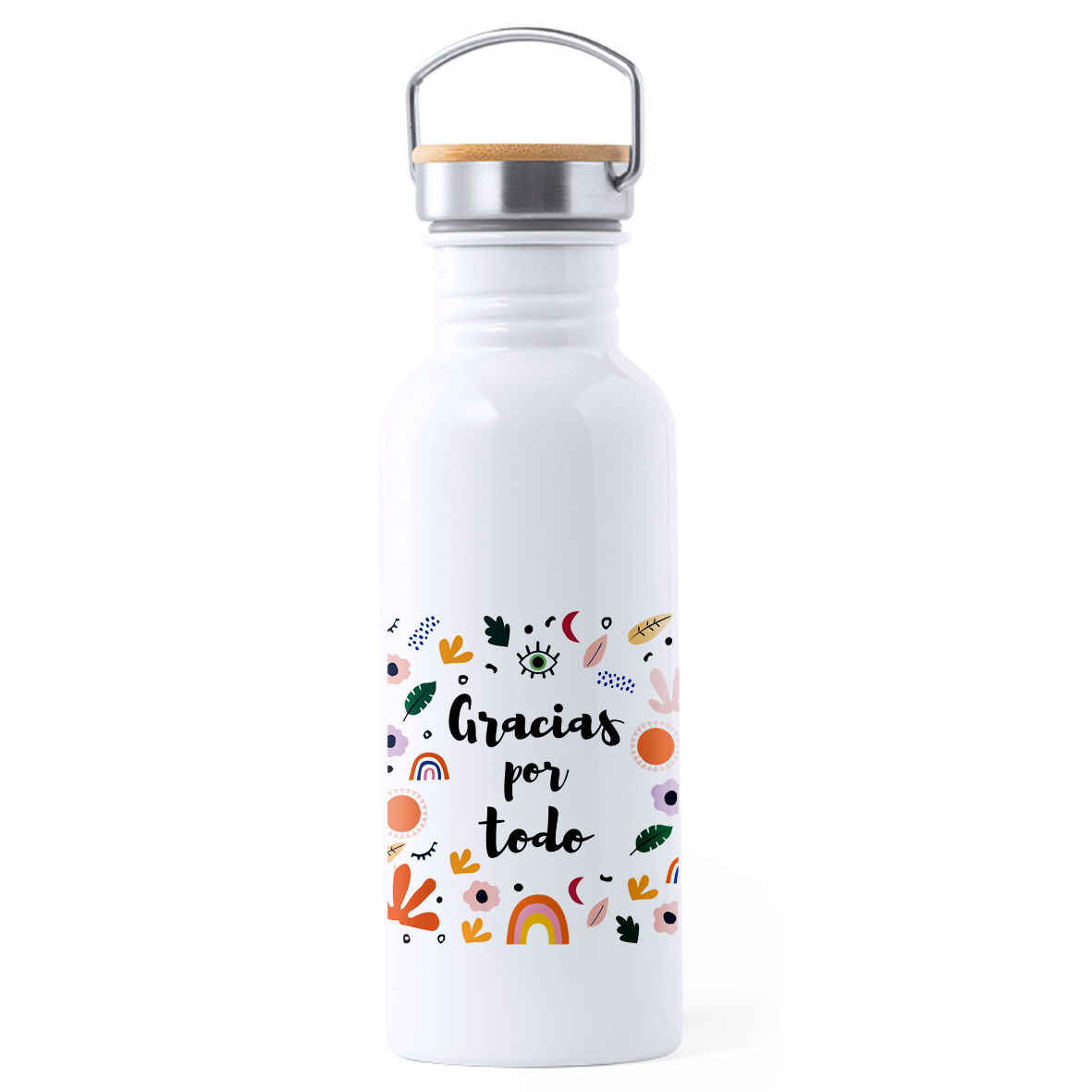 Botella Acero Inox: "Gracias por todo"