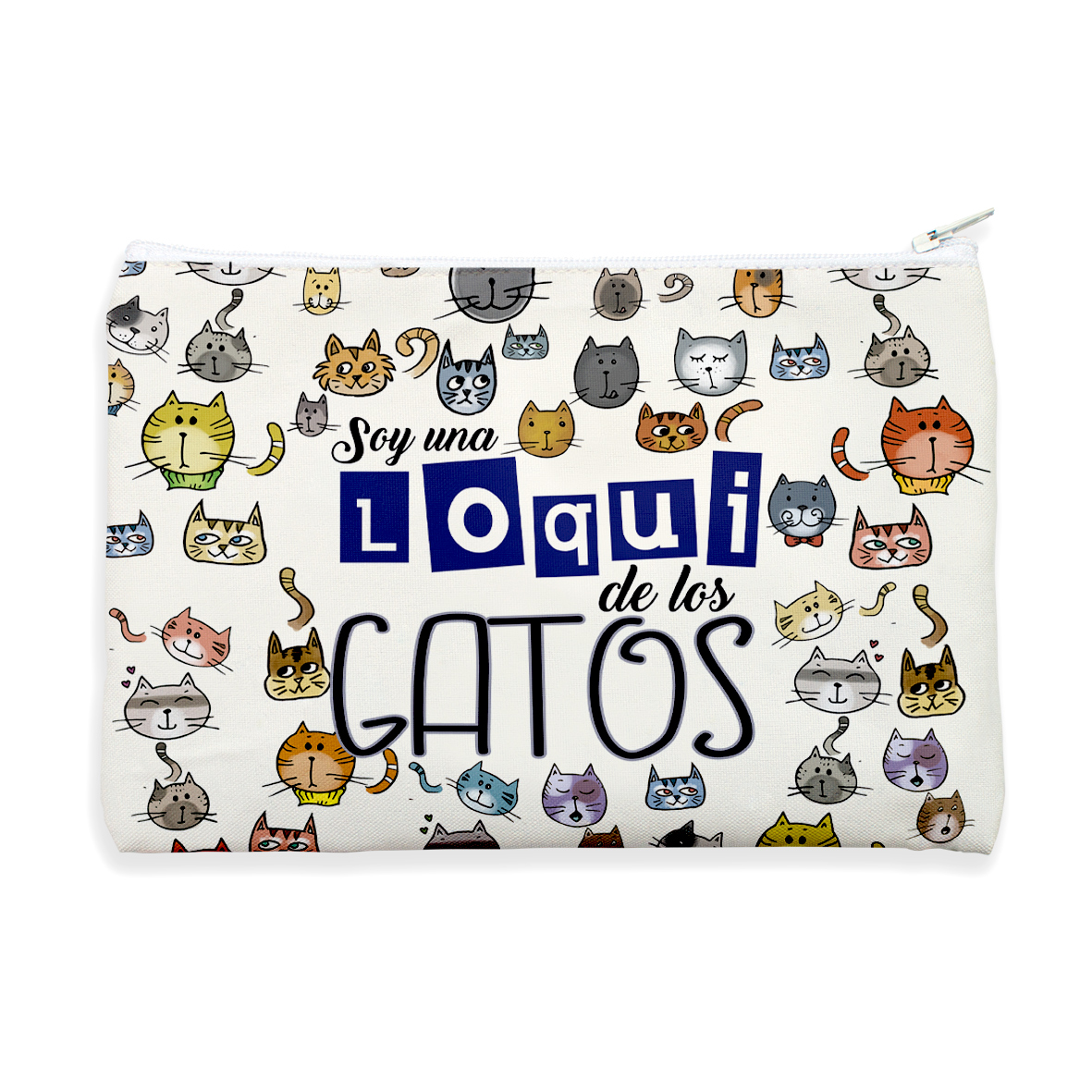 Cojín Antiestrés Soy un/a loqui de los gatos