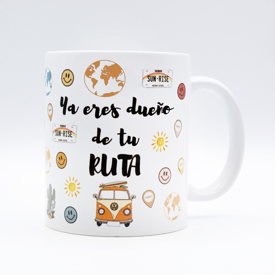 Taza: "Felicidades Conductor/a". - Imagen 3