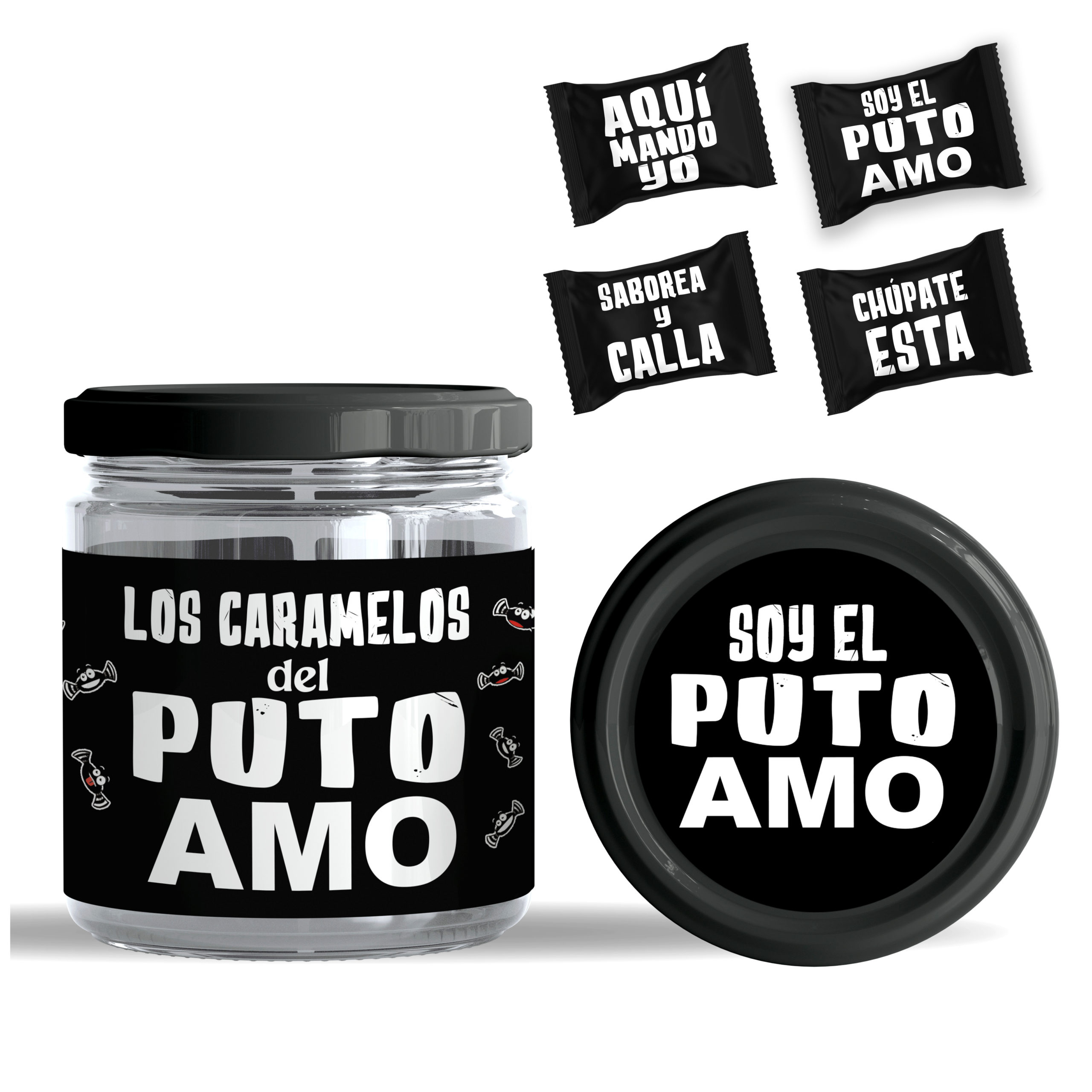 Tarro de Caramelos: "Soy el puto amo".