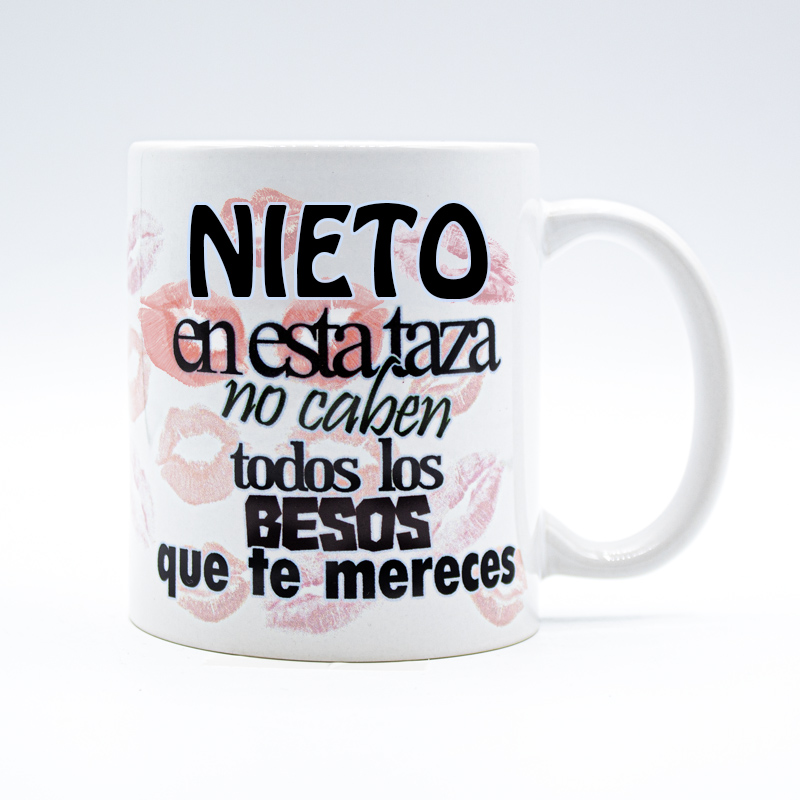 Taza nieto no caben todos