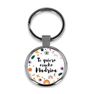 Llavero Metálico: "Te quiero mucho Madrina".