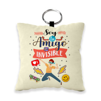llavero antiestrés soy tu amigo invisible