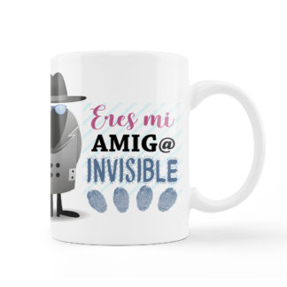 taza "Eres mi amigo invisible"