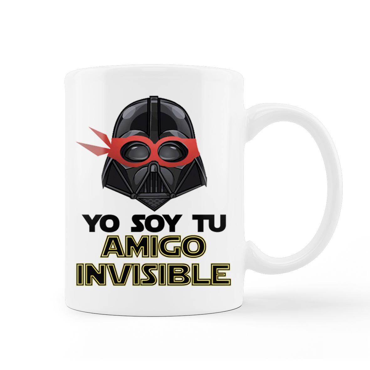 taza yo soy tu amigo invisible