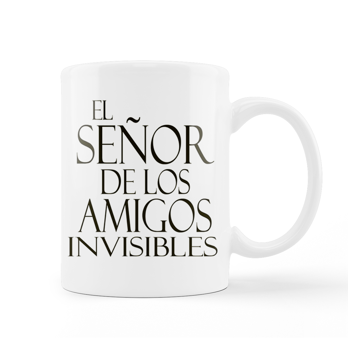 taza el señor de los amigos invisibles