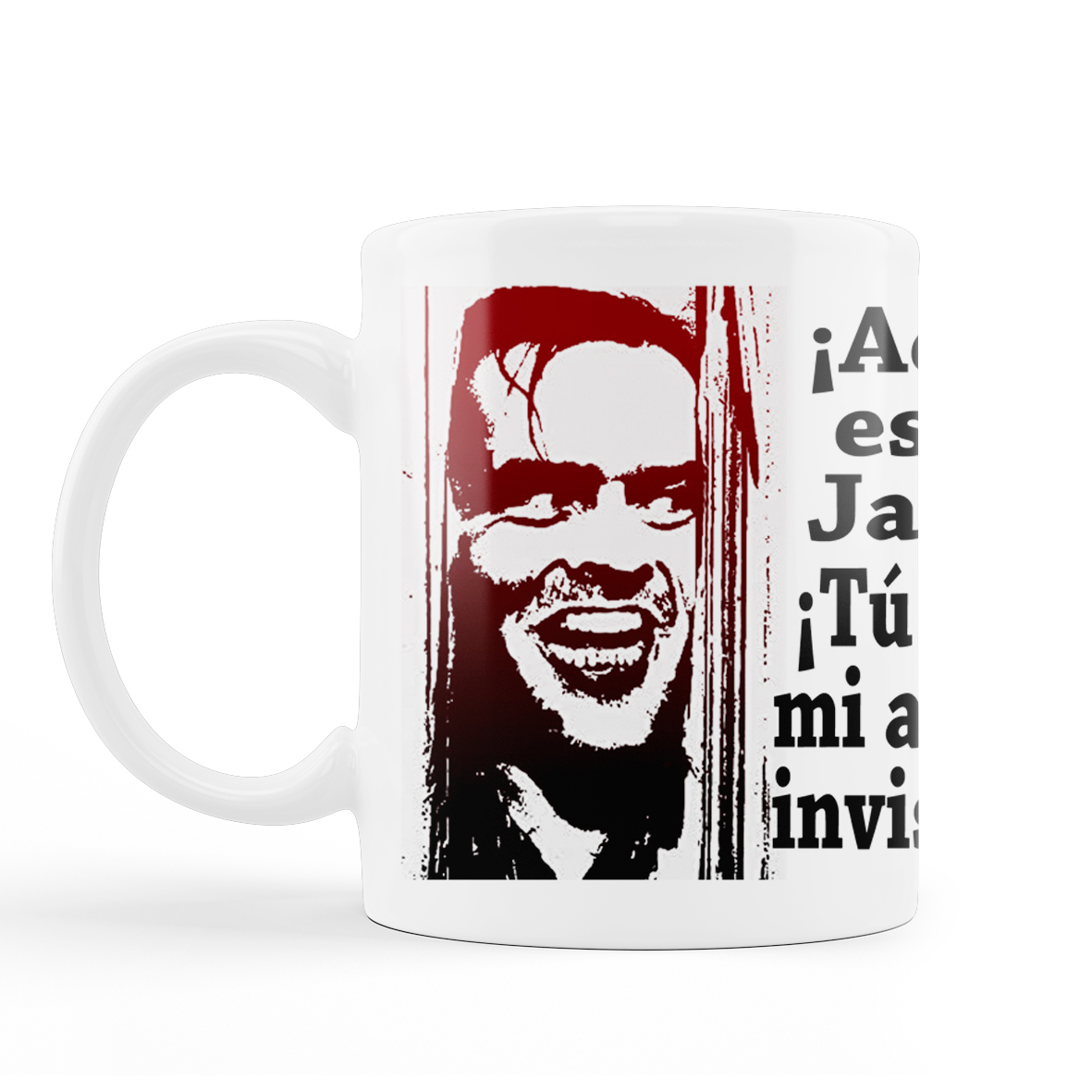 Taza ¡aquí está jack!