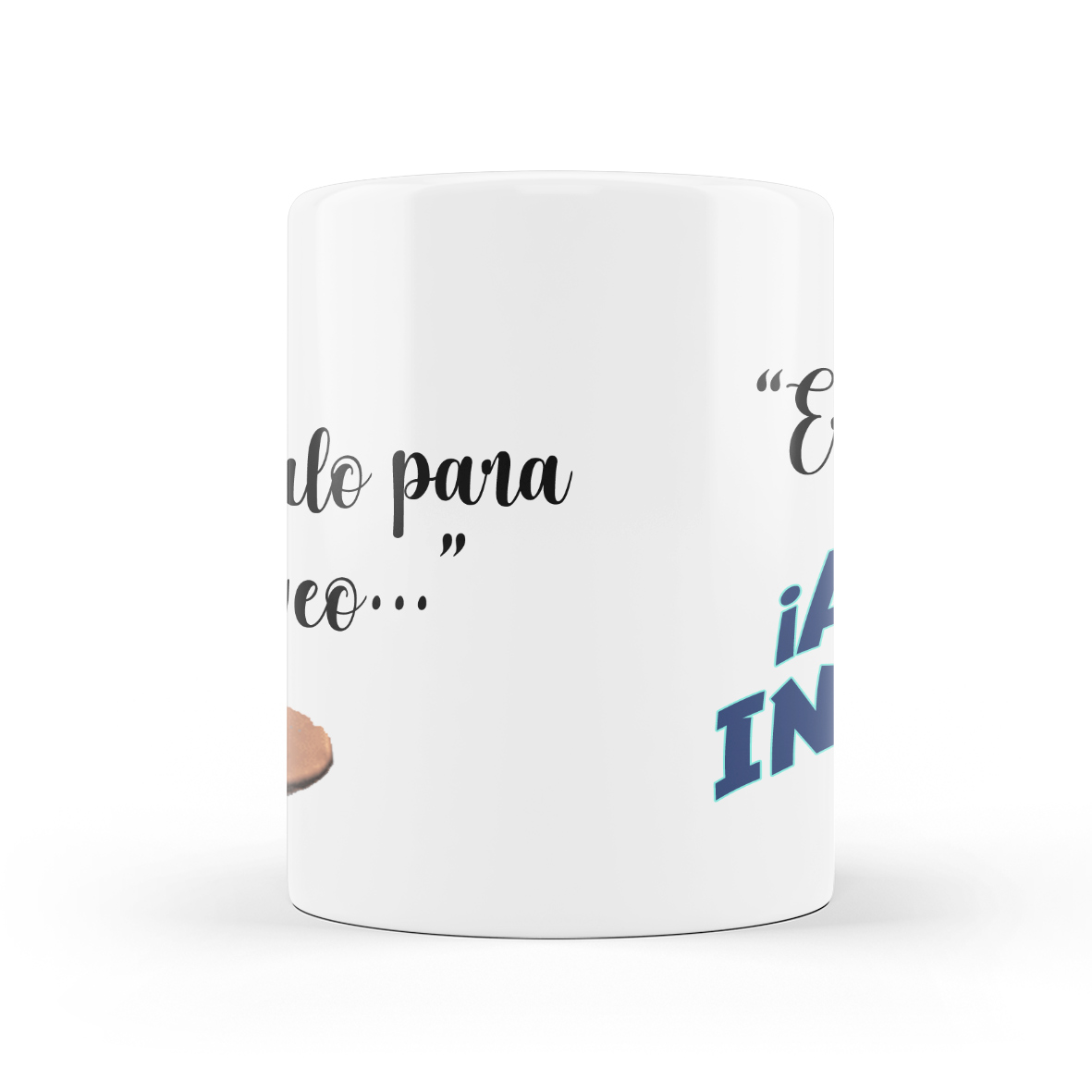 Taza: "Eres mi amiga invisible"