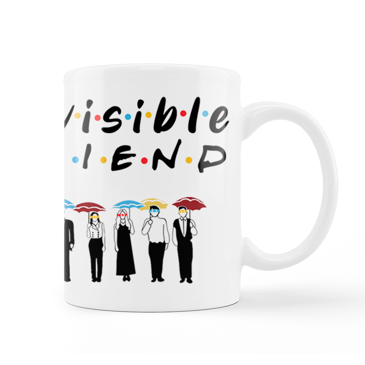 taza invisible friend