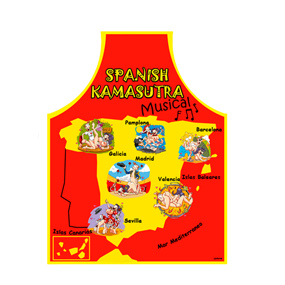 Delantal: "Spanish kamasutra"