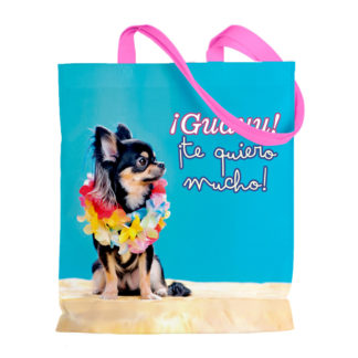 Bolsa Estampada: "¡Guauu! ¡Te quiero mucho!