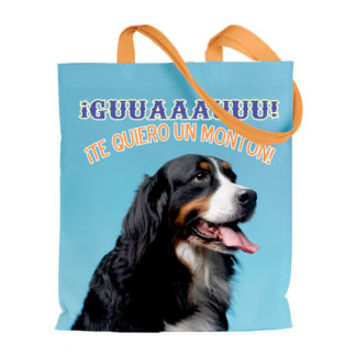 Bolsa Estampada: "¡Guuaaauuu! ¡Te quiero un montón!