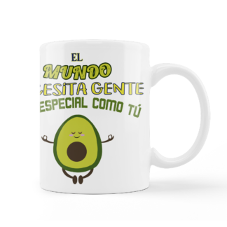 Taza: "El mundo necesita gente especial como tú"