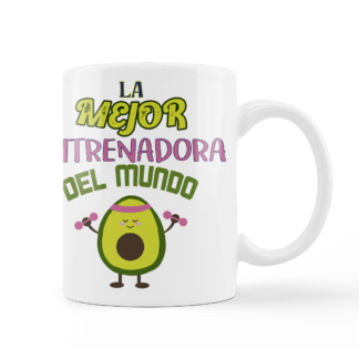 Taza: "La mejor entrenadora del mundo"