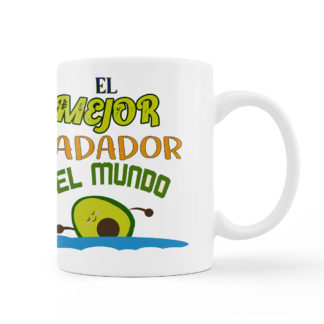 Taza el mejor nadador del mundo