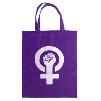 Tote bag: "puño Día de la mujer"