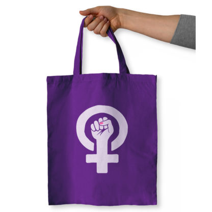Tote Bag: "Puño Día de la mujer "