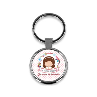 Llavero metálico: "Mi primera comunión".