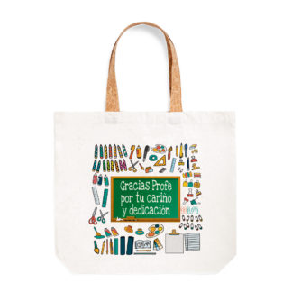 Bolsa de Playa: "Profe gracias por tu cariño..."