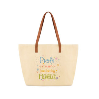 Bolsa grande con asas: "Profe este año has hecho magia".