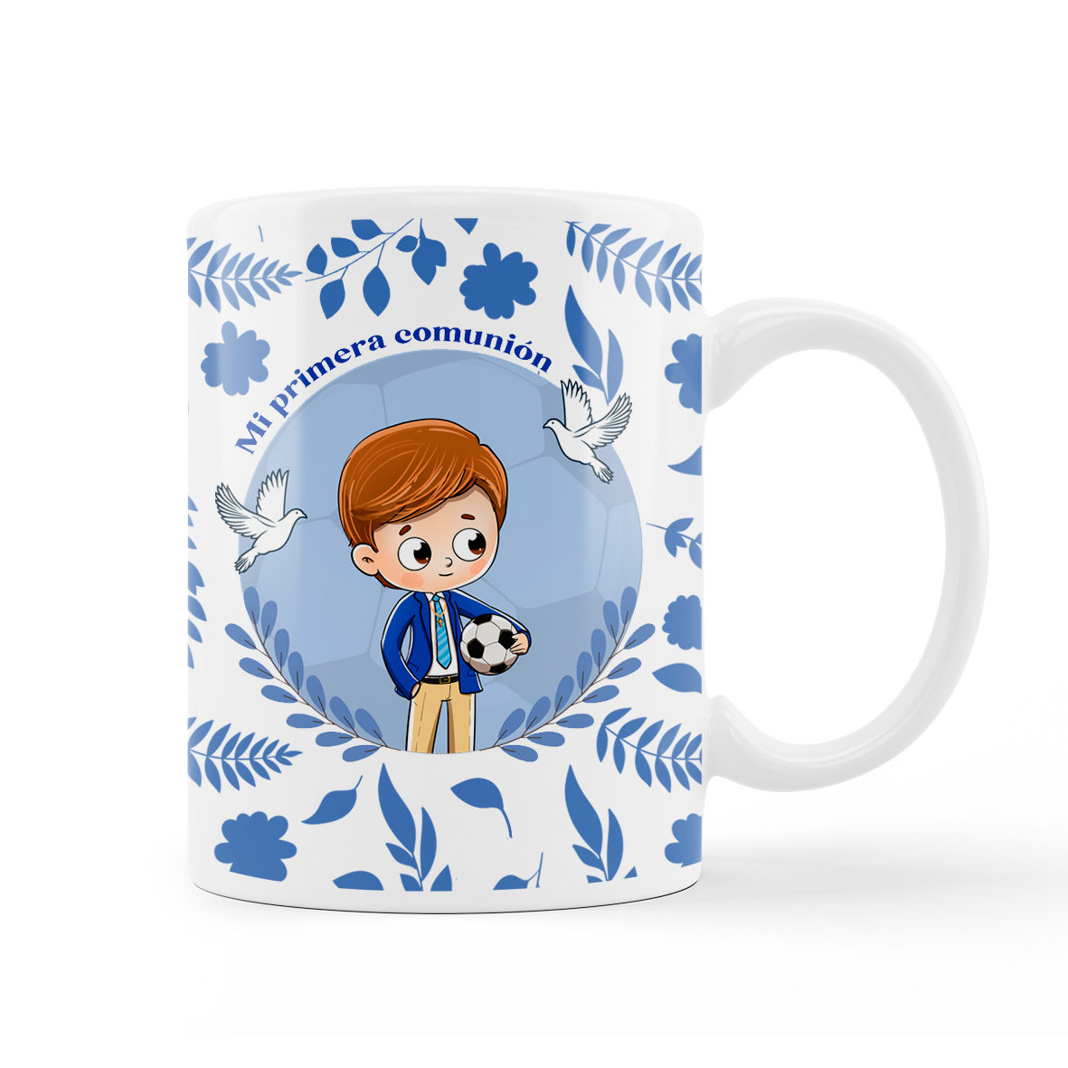 taza: mi primera comunión